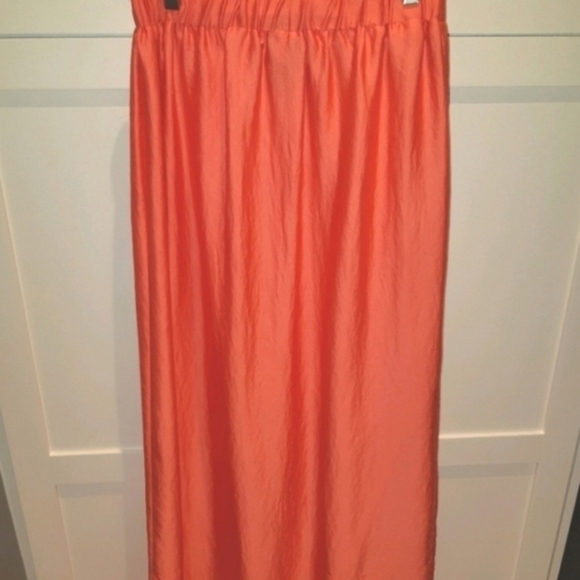 Brand New Mossimo Target Coral Pink Maxi Skirt - Picture 2 of 6